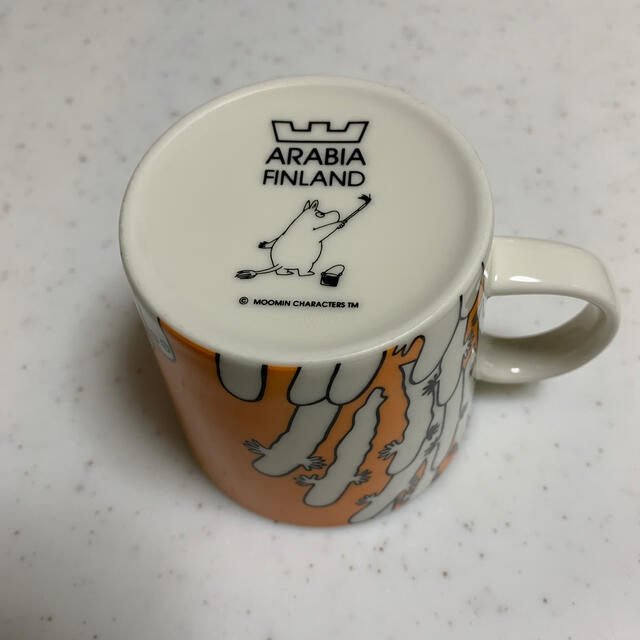 ARABIA(アラビア)の【美品】ARABIA moomin マグカップ インテリア/住まい/日用品のキッチン/食器(食器)の商品写真