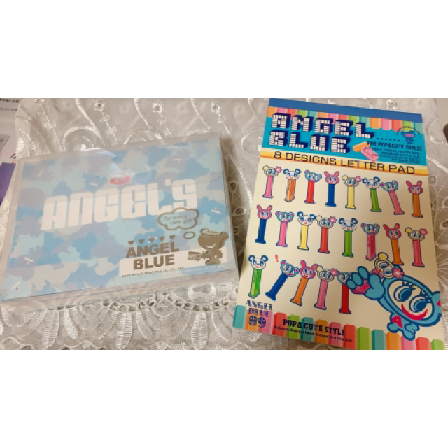 angelblue(エンジェルブルー)のANGELBLUE レターセット ハンドメイドの文具/ステーショナリー(カード/レター/ラッピング)の商品写真