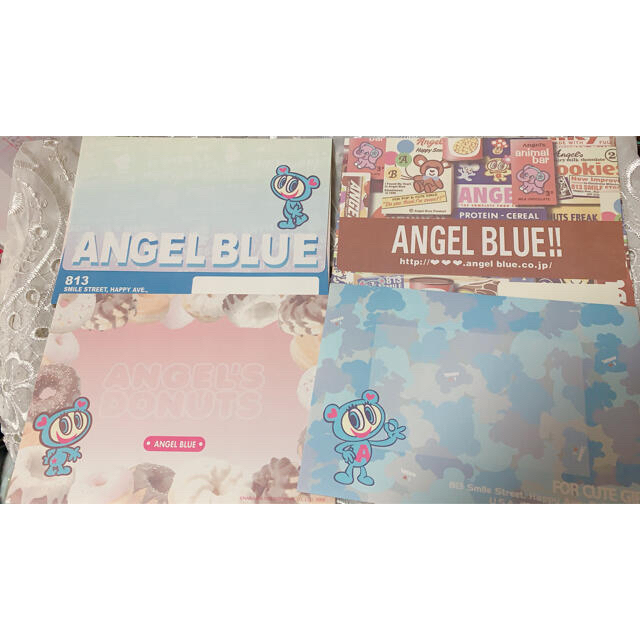 angelblue(エンジェルブルー)のANGELBLUE レターセット ハンドメイドの文具/ステーショナリー(カード/レター/ラッピング)の商品写真