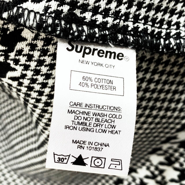 Supreme(シュプリーム)の【もり様専用】Supreme Houndstooth Logo Jacket メンズのジャケット/アウター(ブルゾン)の商品写真