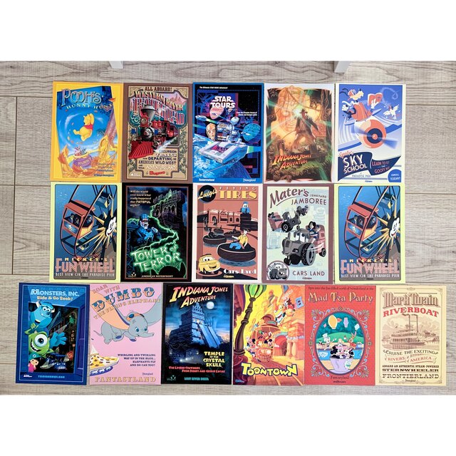 Disney ディズニー テーマパークポスター ポストカードの通販 By ディズニーならラクマ