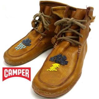 カンペール(CAMPER)のカンペール CAMPER モカシンブーツ　38(24cm相当)(レディース)(ブーツ)