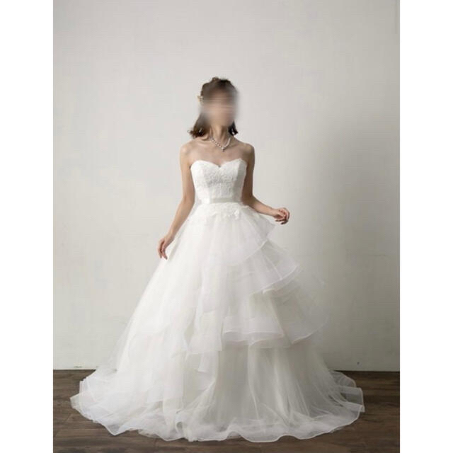 エニーブライダル/ウェディングドレス レディースのフォーマル/ドレス(ウェディングドレス)の商品写真
