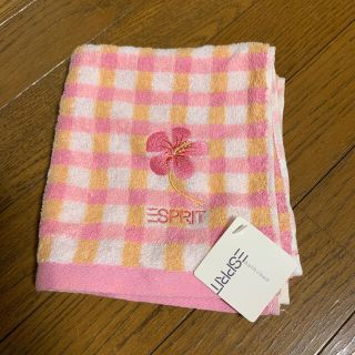 エスプリ(Esprit)のエスプリ　Esprit ハンカチ　ピンク　花(ハンカチ)