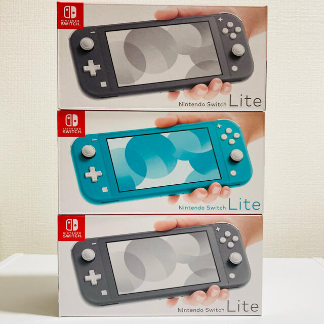 【新品未開封】Nintendo switch lite 3台