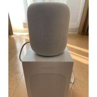 アップル(Apple)のApple HomePod ホワイト 箱あり(スピーカー)