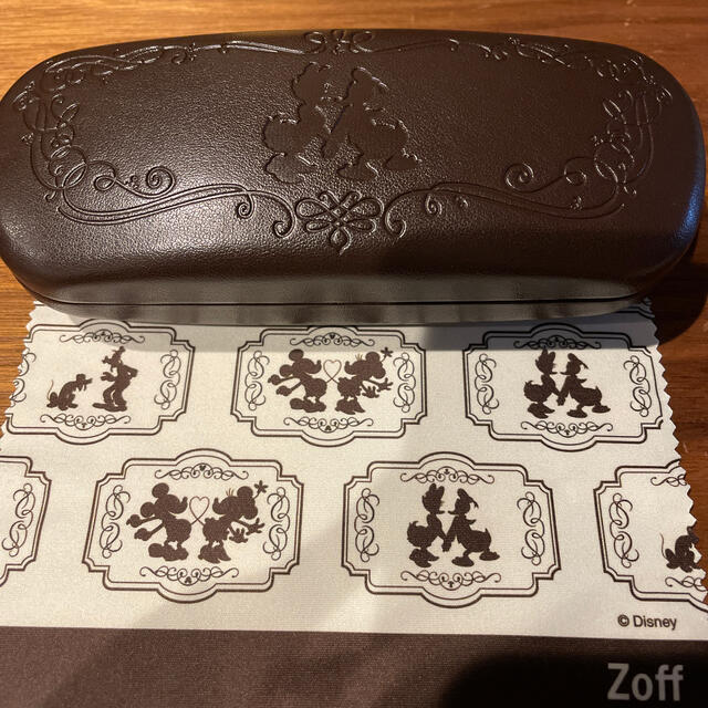 Zoff(ゾフ)のZoff×ディズニー  眼鏡ケース＆眼鏡クリーナー レディースのファッション小物(サングラス/メガネ)の商品写真