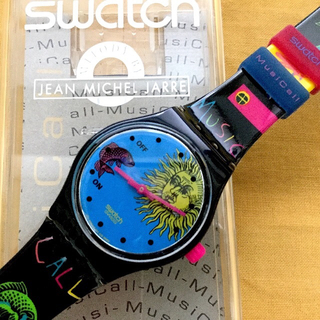 スウォッチ(swatch)の長期保存品[希少レア／ベルトジャンク品]Swatch Musicall(腕時計(アナログ))