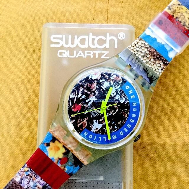 swatch(スウォッチ)の長期保存品[未使用品・希少レア品] Swatch THE PEOPLE メンズの時計(腕時計(アナログ))の商品写真