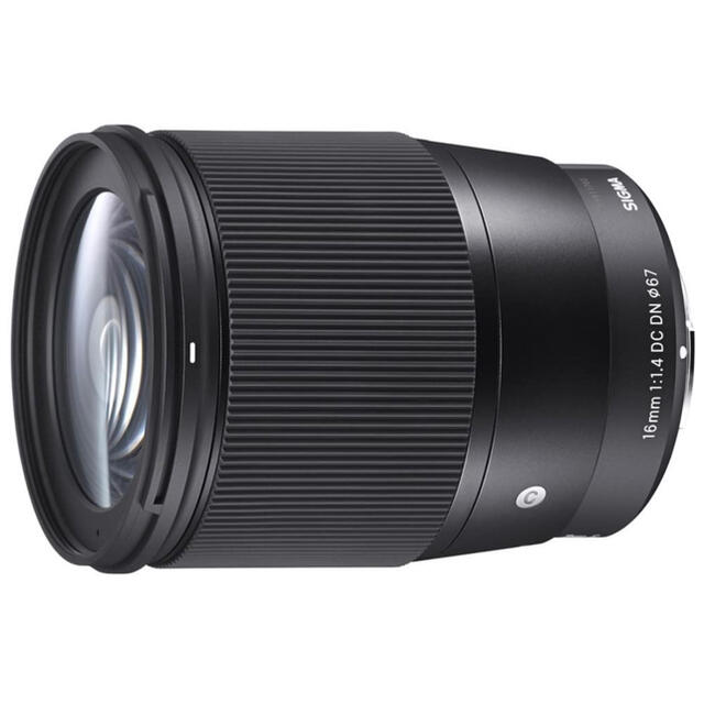 SIGMA(シグマ)のSIGMA 16mm F1.4 DC DN  最終値下げ スマホ/家電/カメラのカメラ(レンズ(単焦点))の商品写真