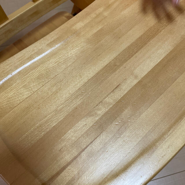 ベビーチェア木製ローチェアテーブル スポーツ/アウトドアのアウトドア(テーブル/チェア)の商品写真