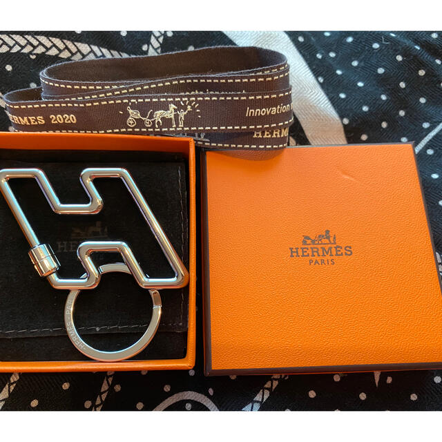 エルメス HERMES キーリング H too speed 新品 未使用-