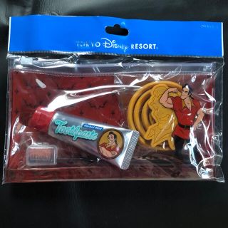 ディズニー(Disney)のガストン　歯磨きセット(歯ブラシ/歯みがき用品)