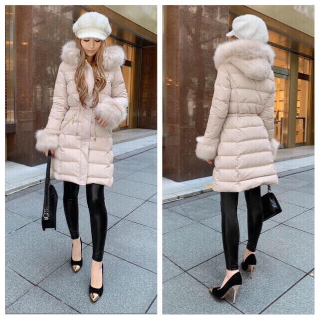 お取り置き品♡Rady♡きゅきゅっとダウンコート♡ベージュ♡Mサイズ お取り置き品♡Rady♡きゅきゅっとダウンコート♡ベージュ♡Mサイズ