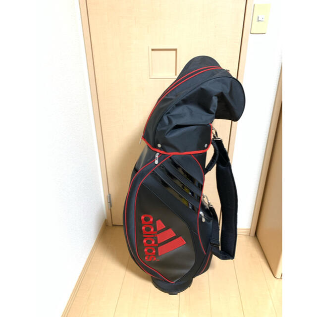 adidas(アディダス)のしゅう様用　adidasキャディバッグ付きゴルフセット(OnereD)【中古】 スポーツ/アウトドアのゴルフ(クラブ)の商品写真