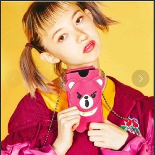 ヒステリックグラマー(HYSTERIC GLAMOUR)の専用です！ヒステリックグラマー  BEAR スマホ ケース ベルト合計3つ(モバイルケース/カバー)