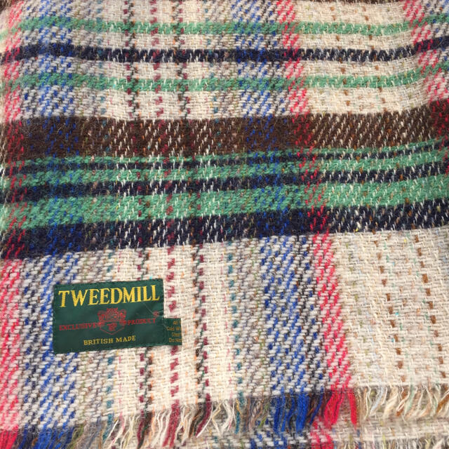 TWEEDMILL(ツイードミル)のTWEEDMILL  ブランケット　マルチカバー レディースのファッション小物(マフラー/ショール)の商品写真