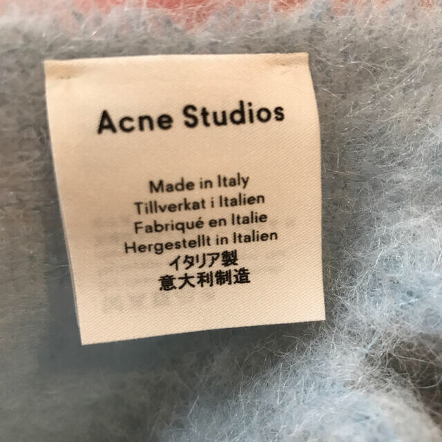 ACNE(アクネ)のErika様専用  Acne Studiosマルチカラービックストール レディースのファッション小物(マフラー/ショール)の商品写真