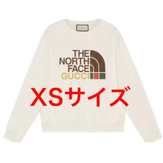 グッチ(Gucci)のXS THE NORTH FACE GUCCI コットン スウェットシャツ(スウェット)