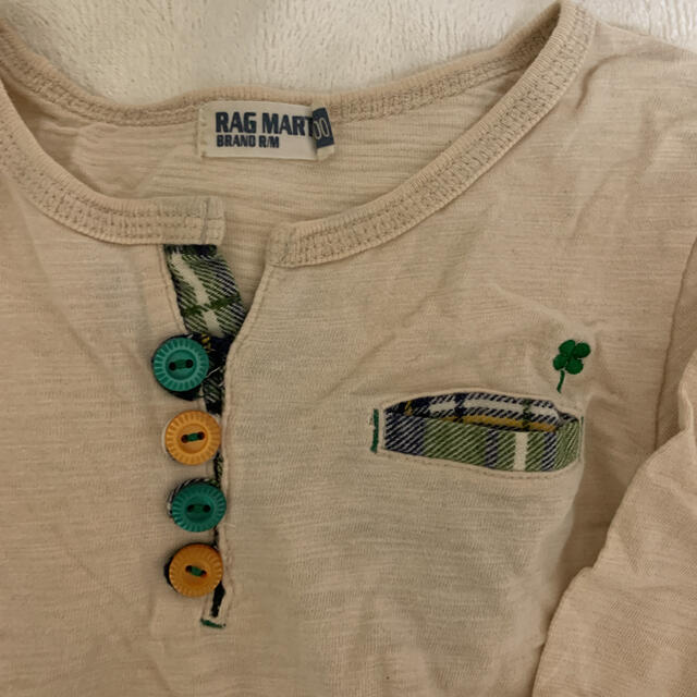 RAG MART(ラグマート)のラグマート 男の子 女の子 長袖 キッズ/ベビー/マタニティのキッズ服男の子用(90cm~)(Tシャツ/カットソー)の商品写真