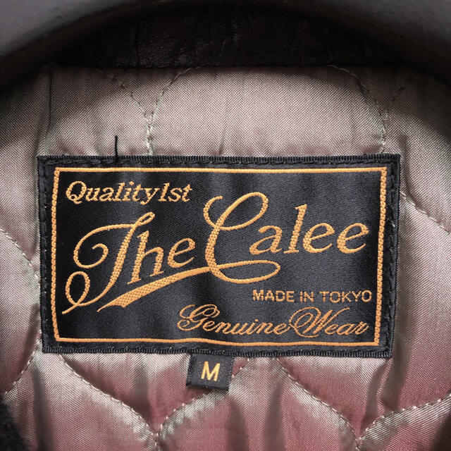 CALEE(キャリー)の値下げ　calee レザージャケット メンズのジャケット/アウター(レザージャケット)の商品写真