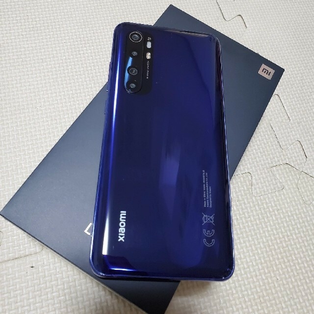 Xiaomi Mi Note 10 Lite グローバル版　紫 スマホ/家電/カメラのスマートフォン/携帯電話(スマートフォン本体)の商品写真