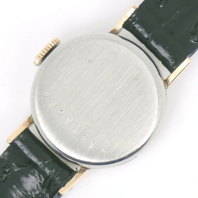 GIRARD-PERREGAUX(ジラールペルゴ)の【GIRARD-PERREGAUX】ジラール・ペルゴ 5819845 ステンレススチール×レザー ゴールド 手巻き レディース シルバー文字盤 腕時計 レディースのファッション小物(腕時計)の商品写真