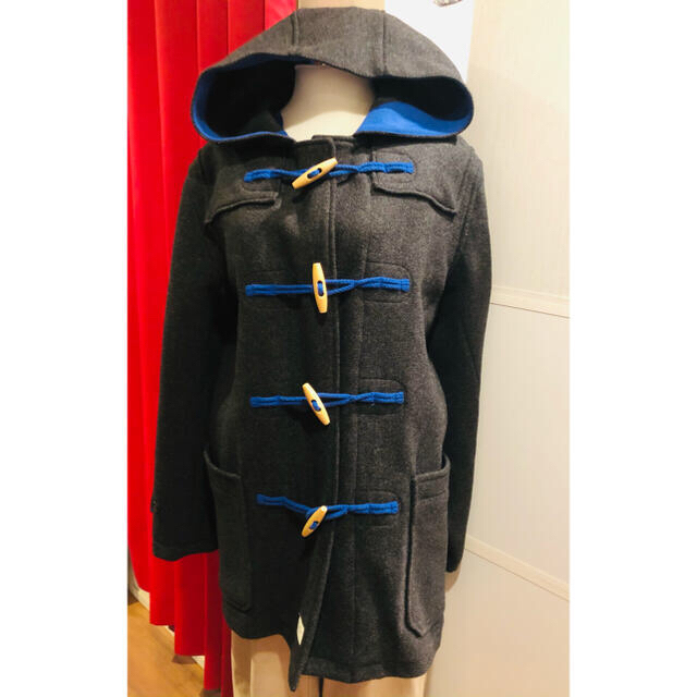 限定セール!STUSSYステューシーブルーラインダッフルコートメンズM女性の方も
