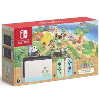 ニンテンドースイッチ(Nintendo Switch)の新品未開封品　Nintendo Switch あつまれ どうぶつの森セット(家庭用ゲーム機本体)