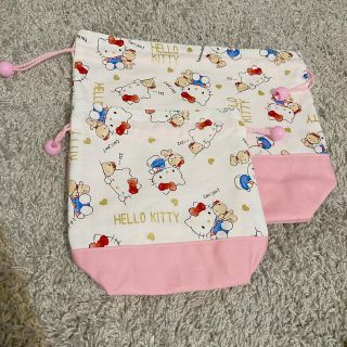 ハンドメイド⭐︎お弁当袋&コップ袋(バッグ/レッスンバッグ)