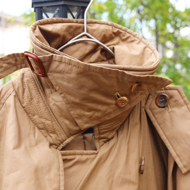 POLO RALPH LAUREN(ポロラルフローレン)のpolobyralphlauren trench down coat 90s メンズのジャケット/アウター(トレンチコート)の商品写真