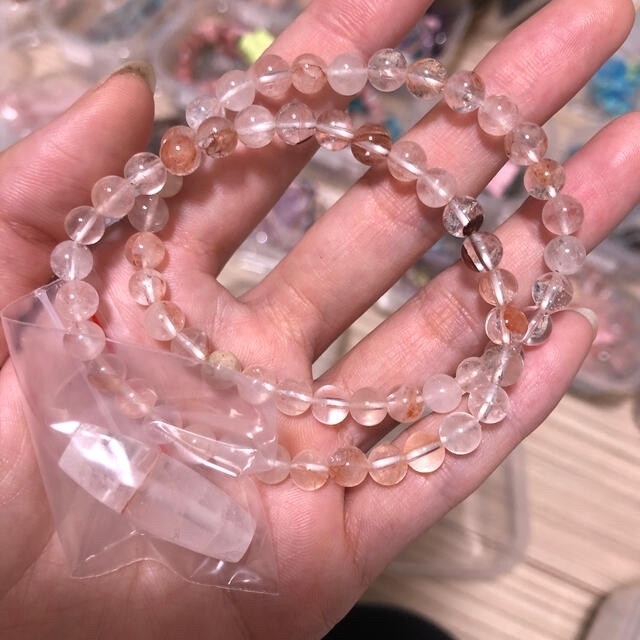 ⭐︎【高級】白水晶 置物 130g 素材/材料 ⭐︎【高級】白水晶 置物 130g 素材/材料