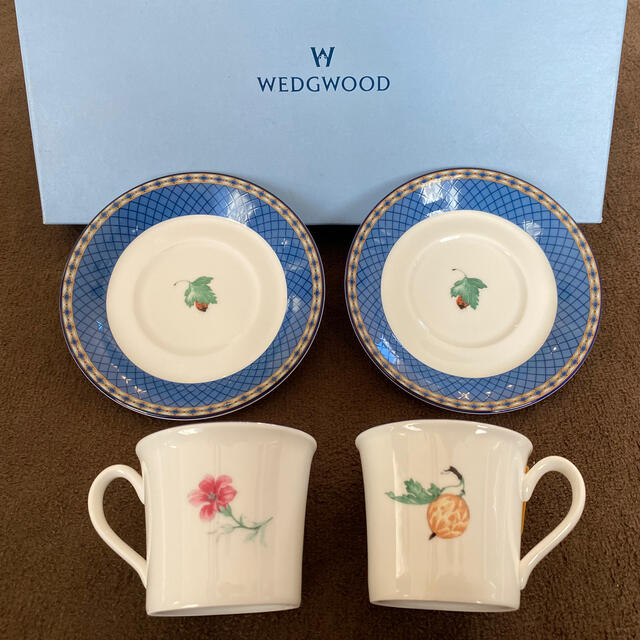 ウェッジウッド Wedgwood フルーツシンフォニー カップ&ソーサー 5客