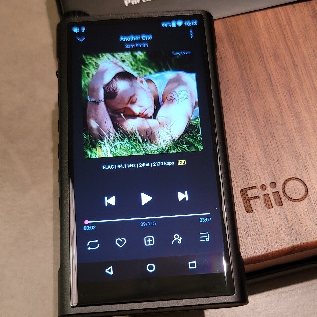 Fiio M15本体+専用ケース付き