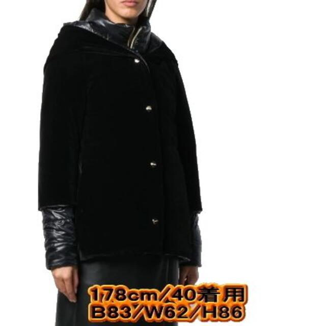 HERNO(ヘルノ)の●新品/正規品●  HERNO ダウン+ベルベット タッチ ダウン Jacket レディースのジャケット/アウター(ダウンジャケット)の商品写真