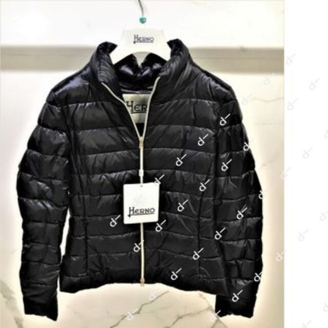 HERNO(ヘルノ)の●新品/正規品●  HERNO ダウン+ベルベット タッチ ダウン Jacket レディースのジャケット/アウター(ダウンジャケット)の商品写真