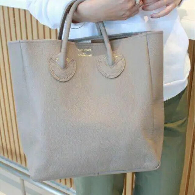 日本素材新品 ヤングアンドオルセン L young&olsen レザートート TAUPE