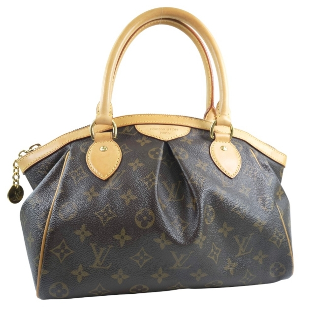 【LOUIS VUITTON】ルイ・ヴィトン ティヴォリPM M40143 モノグラムキャンバス 茶 VI0028 レディース ハンドバッグ