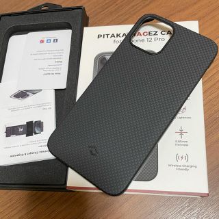 アップル(Apple)のPITAKA  iPhone 12pro【新古品.最終価格】(iPhoneケース)