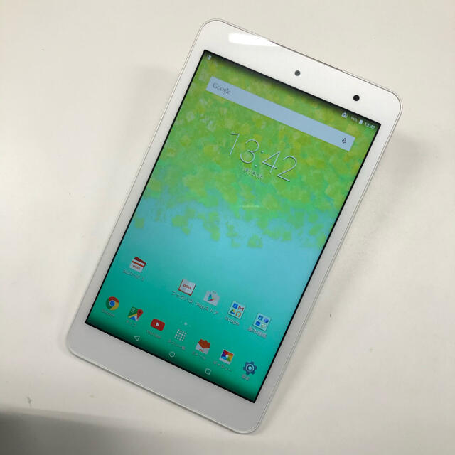 ANDROID(アンドロイド)のau Qua tab 01 KYT31 シルバー スマホ/家電/カメラのPC/タブレット(タブレット)の商品写真