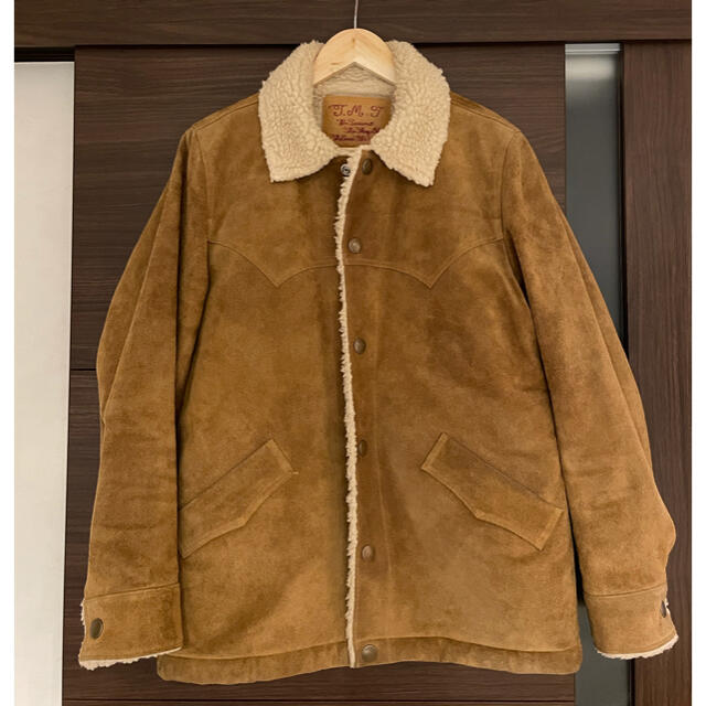 TMT(ティーエムティー)のTMT  LEATHER SUEDE JACKET メンズのジャケット/アウター(レザージャケット)の商品写真