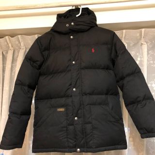 ラルフローレン(Ralph Lauren)のラルフ　おまけ付き　ダウン黒　グアムにて購入　14〜16歳程度　(ジャケット/上着)