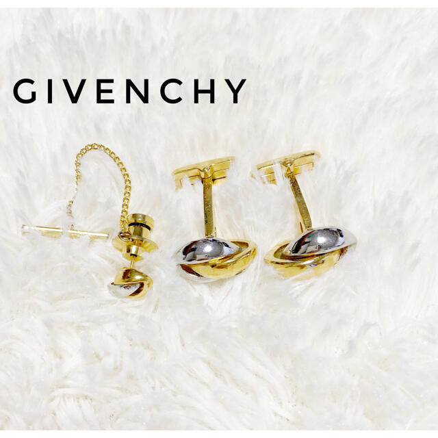 GIVENCHY(ジバンシィ)のGIVENCHY ジバンシー  カフス フラワーホールリング メンズのアクセサリー(その他)の商品写真