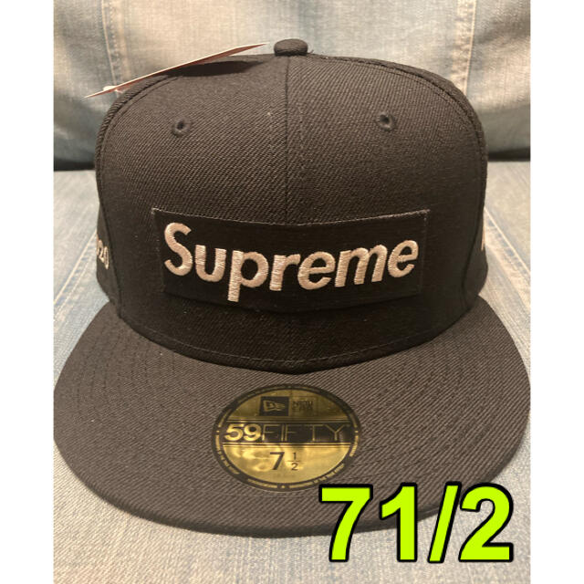 帽子Supreme $1M Metallic Box Logo New Era