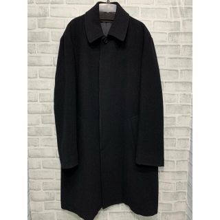 ヨウジヤマモト(Yohji Yamamoto)のAAR エーエーアール　ヨウジ　バルマカーン　ステンカラーコート　比翼(ステンカラーコート)