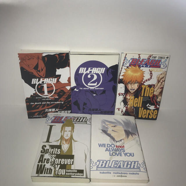 BLEACH 小説セット 5冊 エンタメ/ホビーの漫画(少年漫画)の商品写真