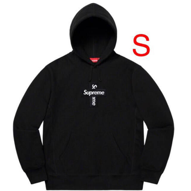 Supreme Cross Box Logo Hooded Sweatshirt