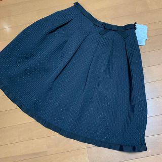 エムズグレイシー(M'S GRACY)のエムズグレーシー40黒(ひざ丈スカート)