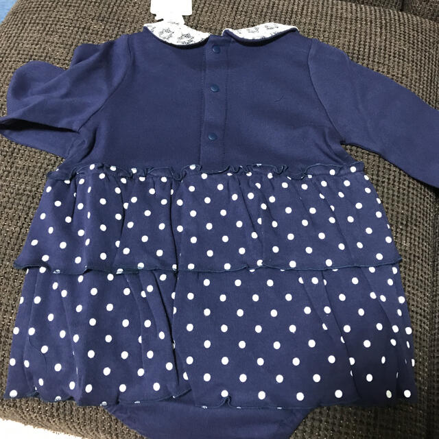 未使用タグ付き　スィートガール　ワンピースロンパース キッズ/ベビー/マタニティのベビー服(~85cm)(セレモニードレス/スーツ)の商品写真