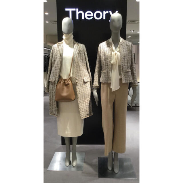 約21cm股上Theory 19aw ワイドクロップドパンツ